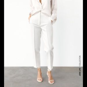 Zara Dress Pants White Size M